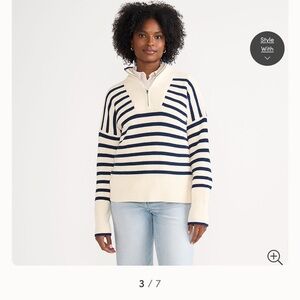 Lands' End drifter Neck Sweater